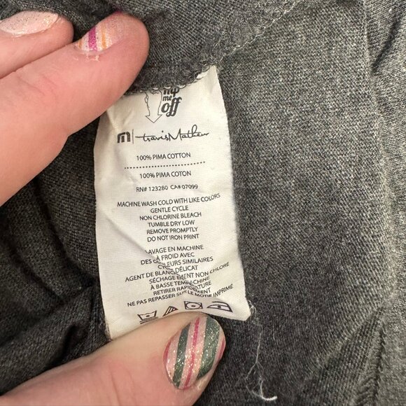 TravisMathew - Race You Tee - Grey - Picture 3 of 4